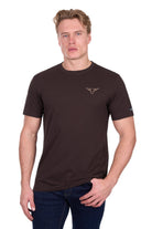 Pure Western Mens Shirts S / Chocolate Pure Western Tee Mens Rodeo