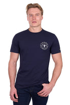 Pure Western Mens Shirts S / Navy Pure Western Tee Mens Oscar