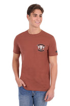 Pure Western Mens Shirts S / Rust Pure Western Tee Mens Joey