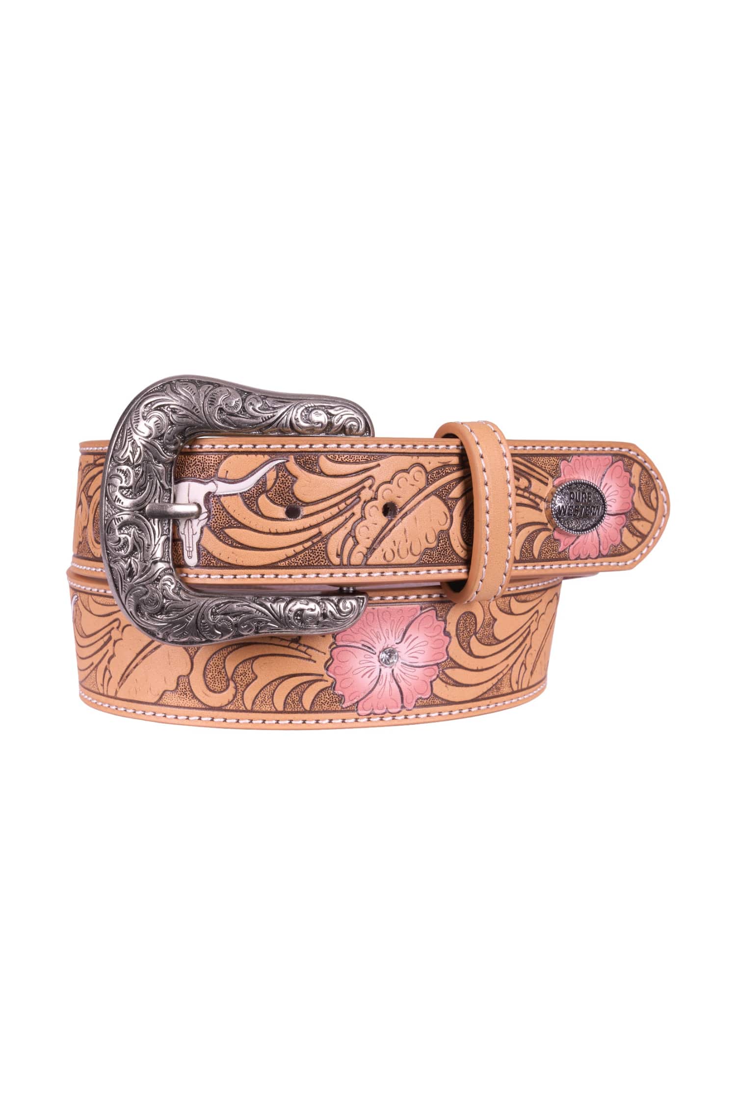 Pure Western Womens Belts S / Light Tan Pure Western Belt Womens Arabelle