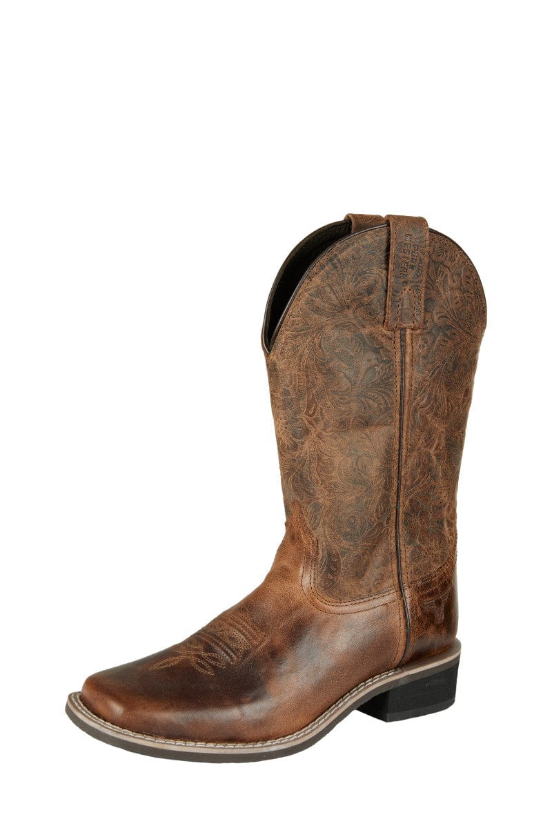 Pure Western Womens Boots & Shoes WMN 6 / Pecan/Chocolate Pure Western Boots Womens Dallas