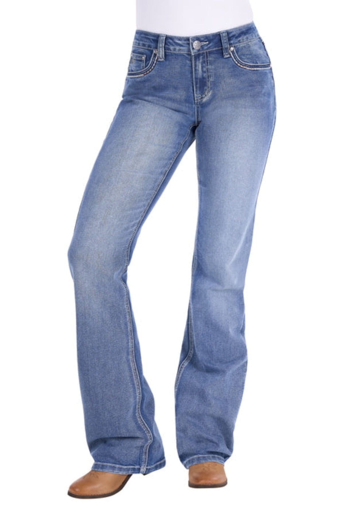 Pure Western Womens Jeans Pure Western Jeans Womens Julietta Relxed Rider