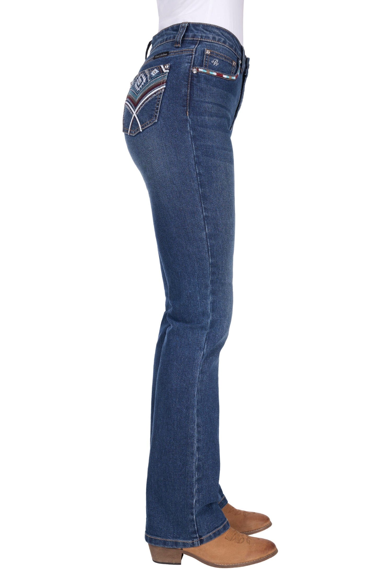 Pure Western Womens Jeans Pure Western Jeans Womens Mary High Rise Bootcut