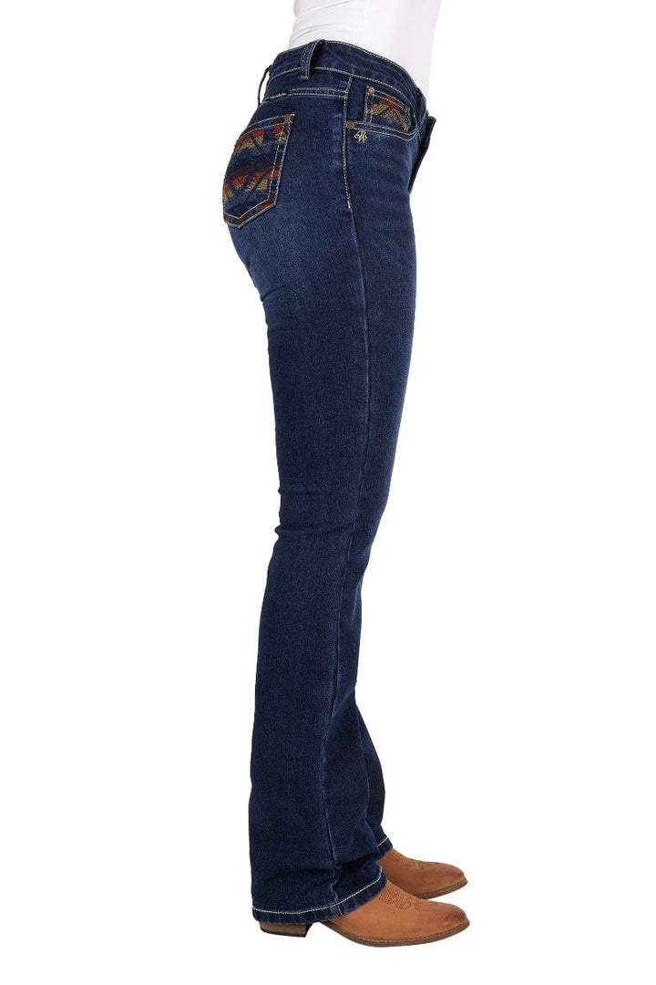Pure Western Womens Jeans Pure Western Jeans Womens Ola Relaxed 36in Leg