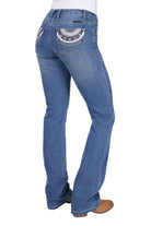 Pure Western Womens Jeans Pure Western Jeans Womens Pat Relaxed Rider Bootcut