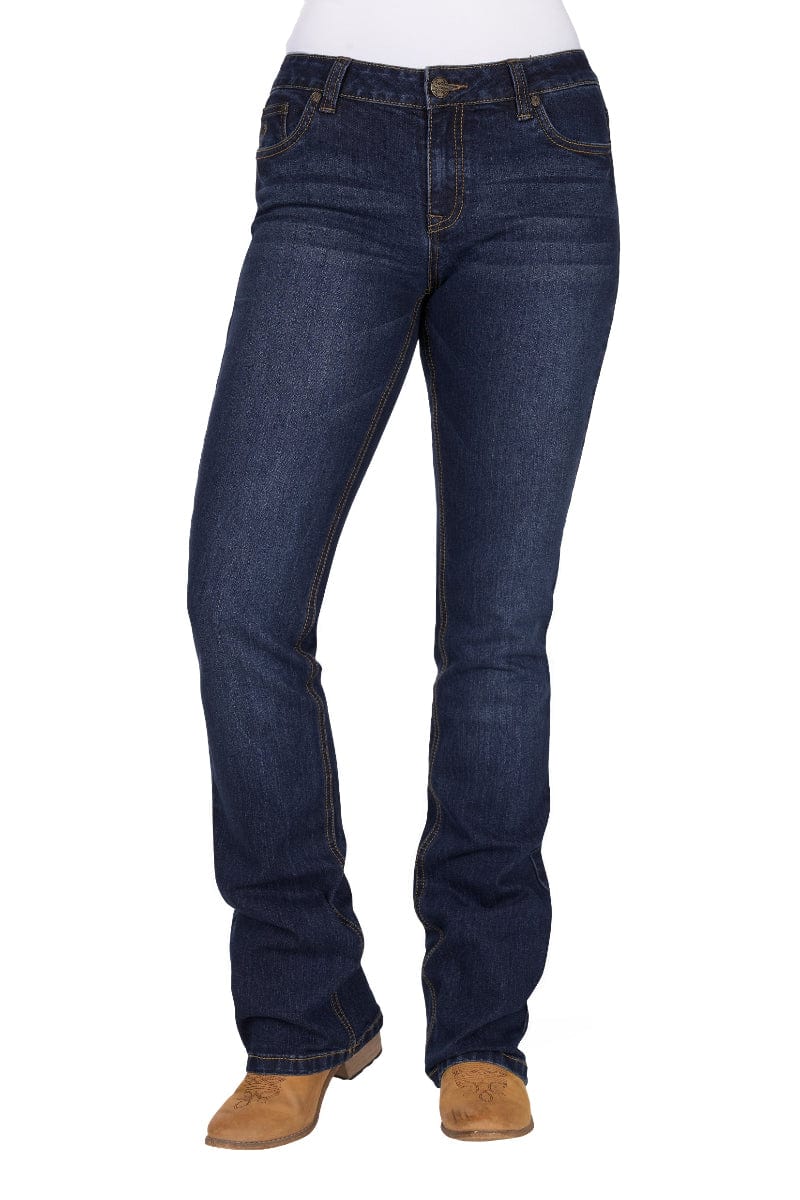 Pure Western Womens Jeans Pure Western Jeans Womens Sam Relaxed Rider Bootcut