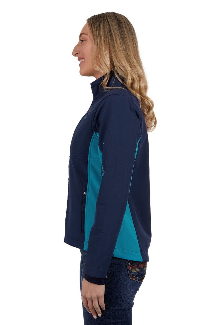 Pure Western Womens Jumpers, Jackets & Vests Pure Western Jacket Womens Tracy Soft Shell