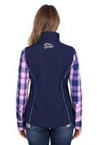 Pure Western Womens Jumpers- Jackets - Vests Pure Western Vest Womens Corine Softshell