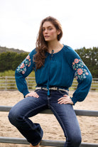 Pure Western Womens Shirts Pure Western Blouse Womens Melina