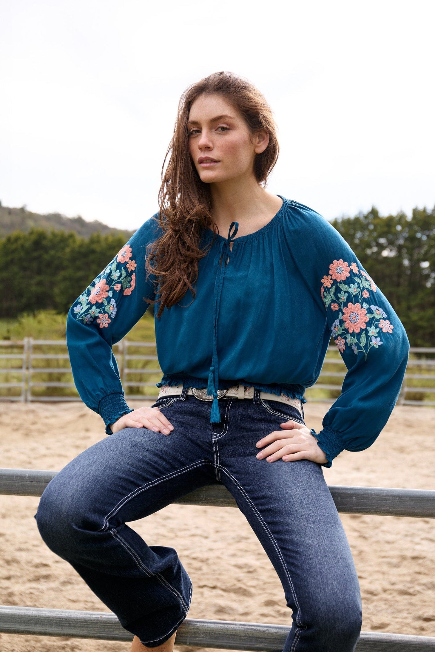 Pure Western Womens Shirts Pure Western Blouse Womens Melina
