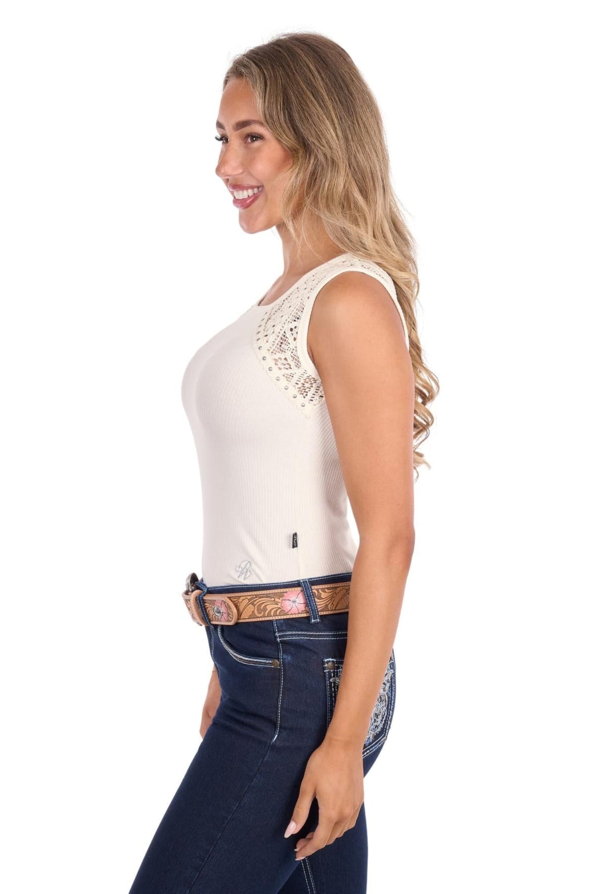 Pure Western Womens Shirts Pure Western Tank Top Robin