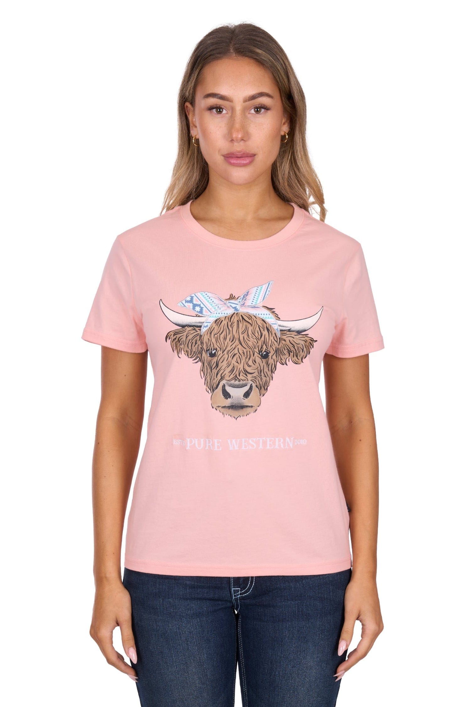 Pure Western Womens Shirts Pure Western Tee Womens Estelle