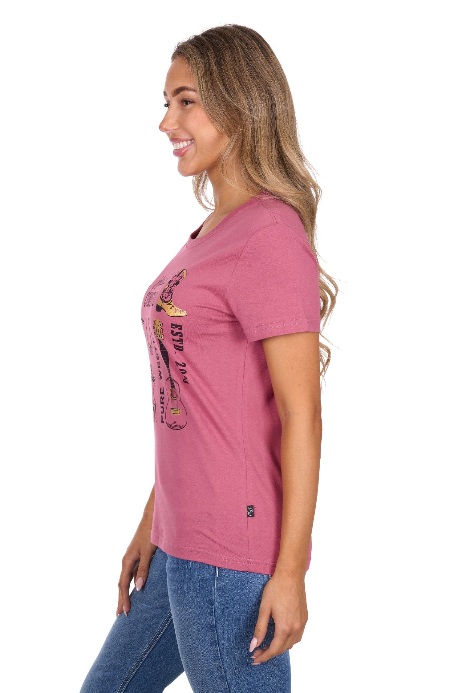 Pure Western Womens Shirts Pure Western Tee Womens Trinity