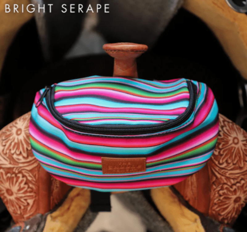 Ranch Dressn Saddle Accessories Bright Serape Saddle Sack Pro