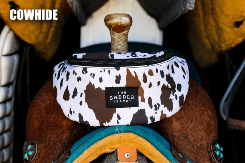 Ranch Dressn Saddle Accessories Cowhide Saddle Sack Original
