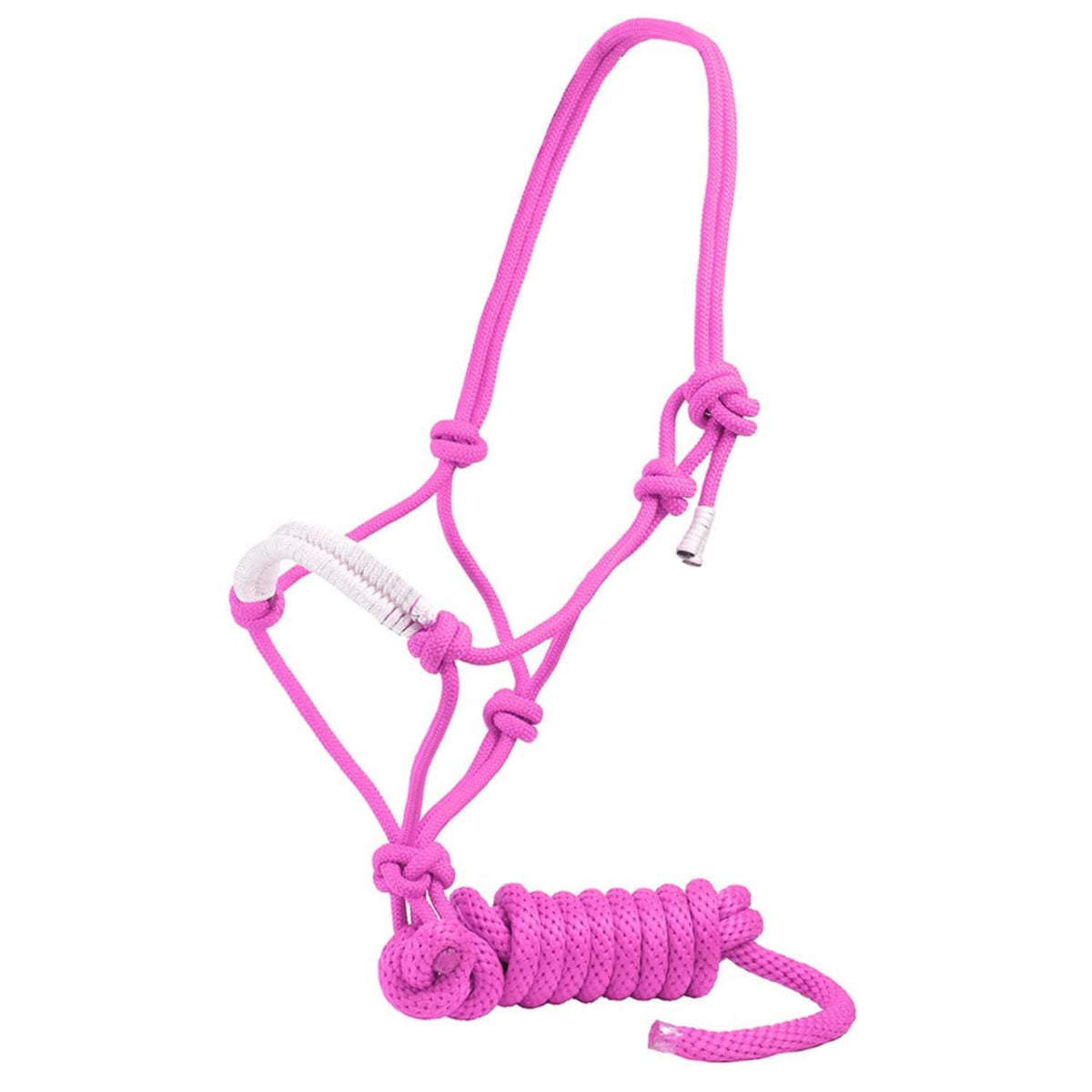 Rancher Halters Pink Rancher Knotted Rope Halter & Lead