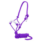 Rancher Halters Purple Rancher Knotted Rope Halter & Lead