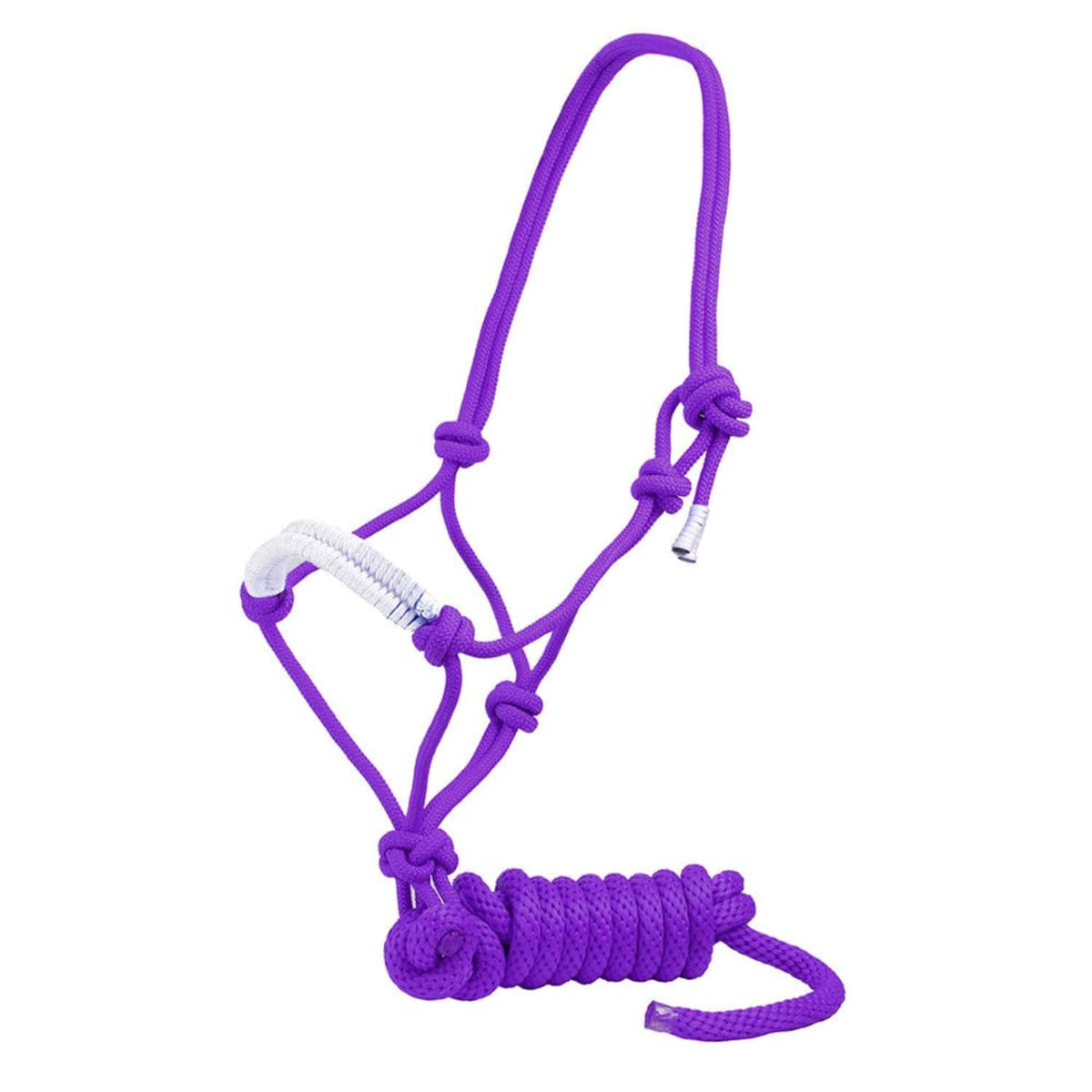 Rancher Halters Purple Rancher Knotted Rope Halter & Lead