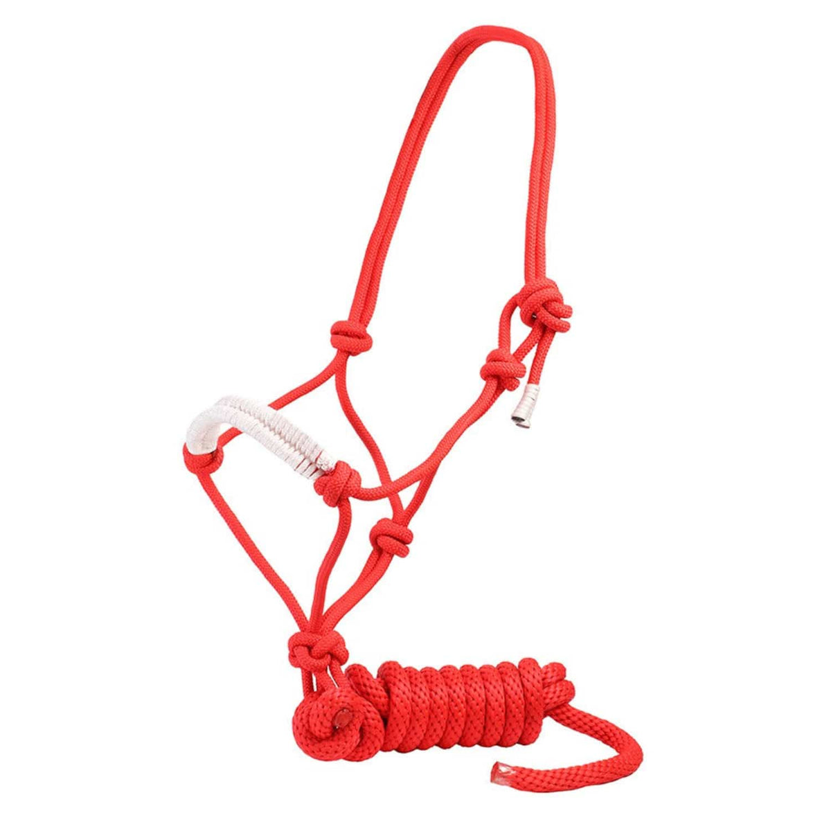 Rancher Halters Red Rancher Knotted Rope Halter & Lead