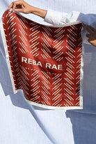 Reba Bandanas - Scarves Maroon Reba Rae Reba Collection Neckties Silk
