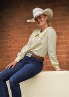 Reba Womens Shirts Reba Rae Shirt Womens Sweet Lemon Fun Collar Gal Relaxed Fit