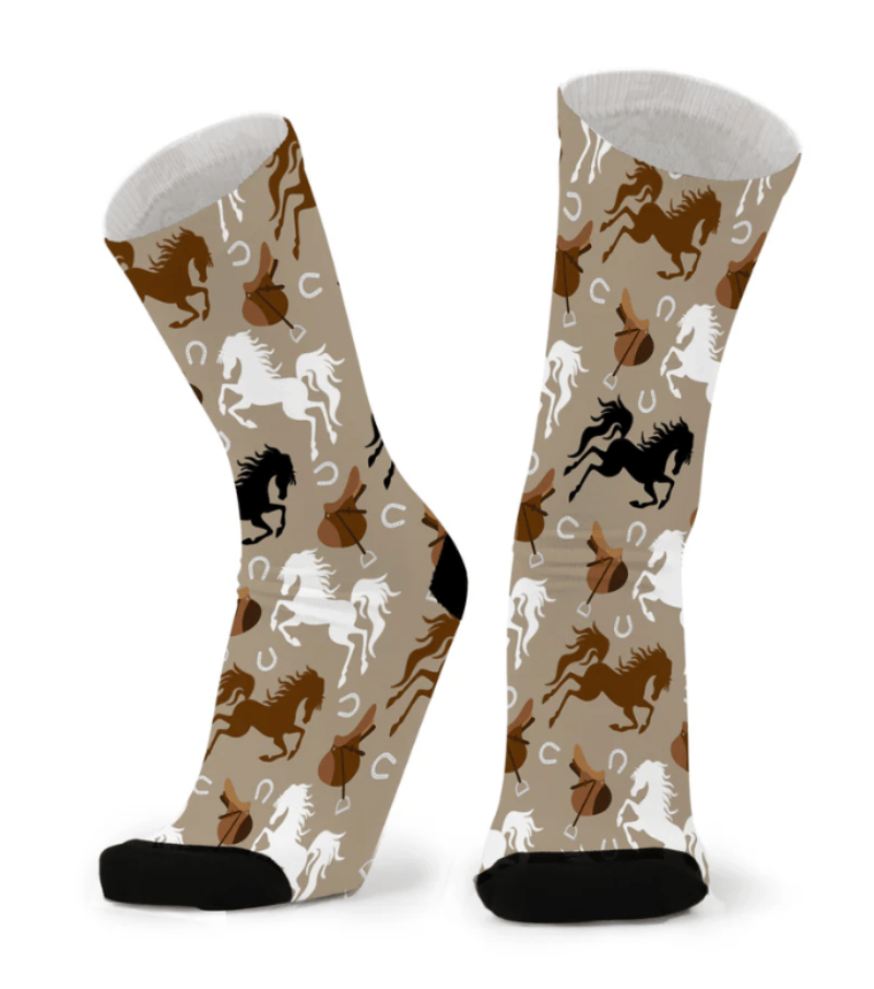 Red Fox Sox Socks Red Fox Sox Socks Wild Horses