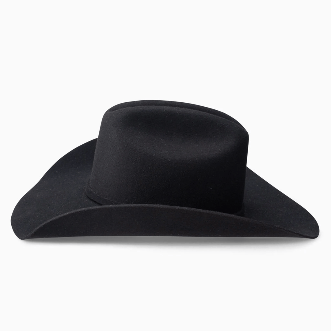 Resistol Hats Resistol Tucker 3X Wool Felt Hat Black (RWTCKR754007)