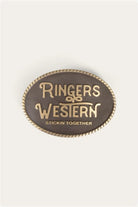 Ringers Western Belt Accessories Gold Ringers Western Belt Buckle Kelby
