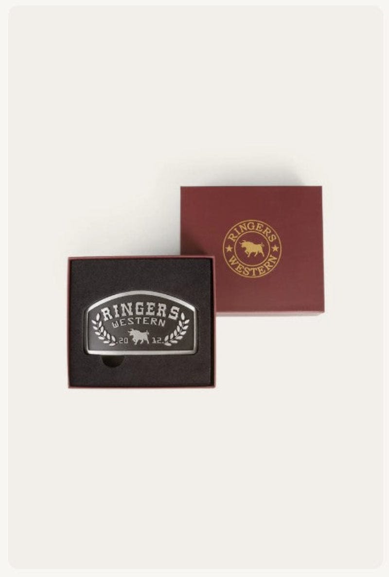 Ringers Western Belt Accessories Silver Ringers Western Belt Buckle Midlands
