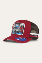 Ringers Western Caps Maroon Ringers Western Cap Trucker Mud Sweat Beers