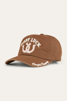 Ringers Western Caps Saddle Brown Ringers Western Cap Lady Luck Baseball