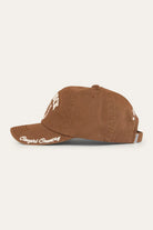 Ringers Western Caps Saddle Brown Ringers Western Cap Lady Luck Baseball
