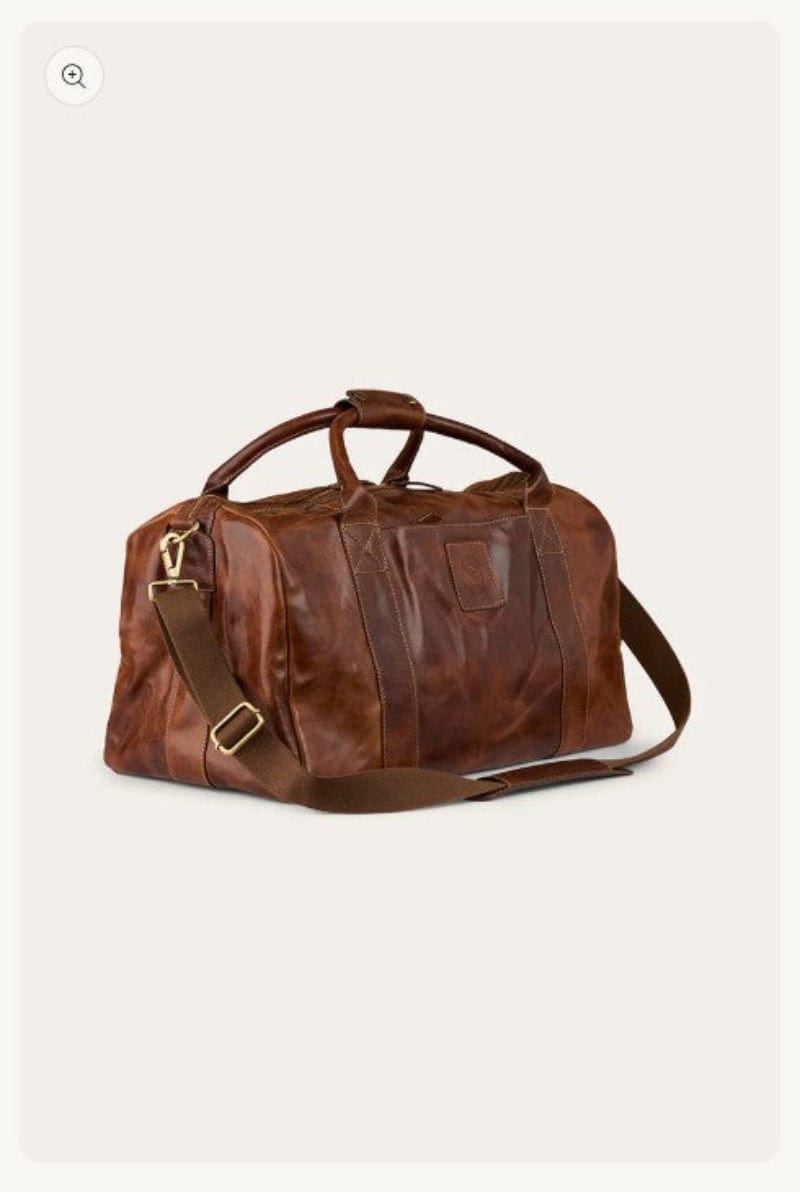 Ringers Western Gear Bags - Luggage Cognac Ringers Western Overnighter Bag Toro Gino