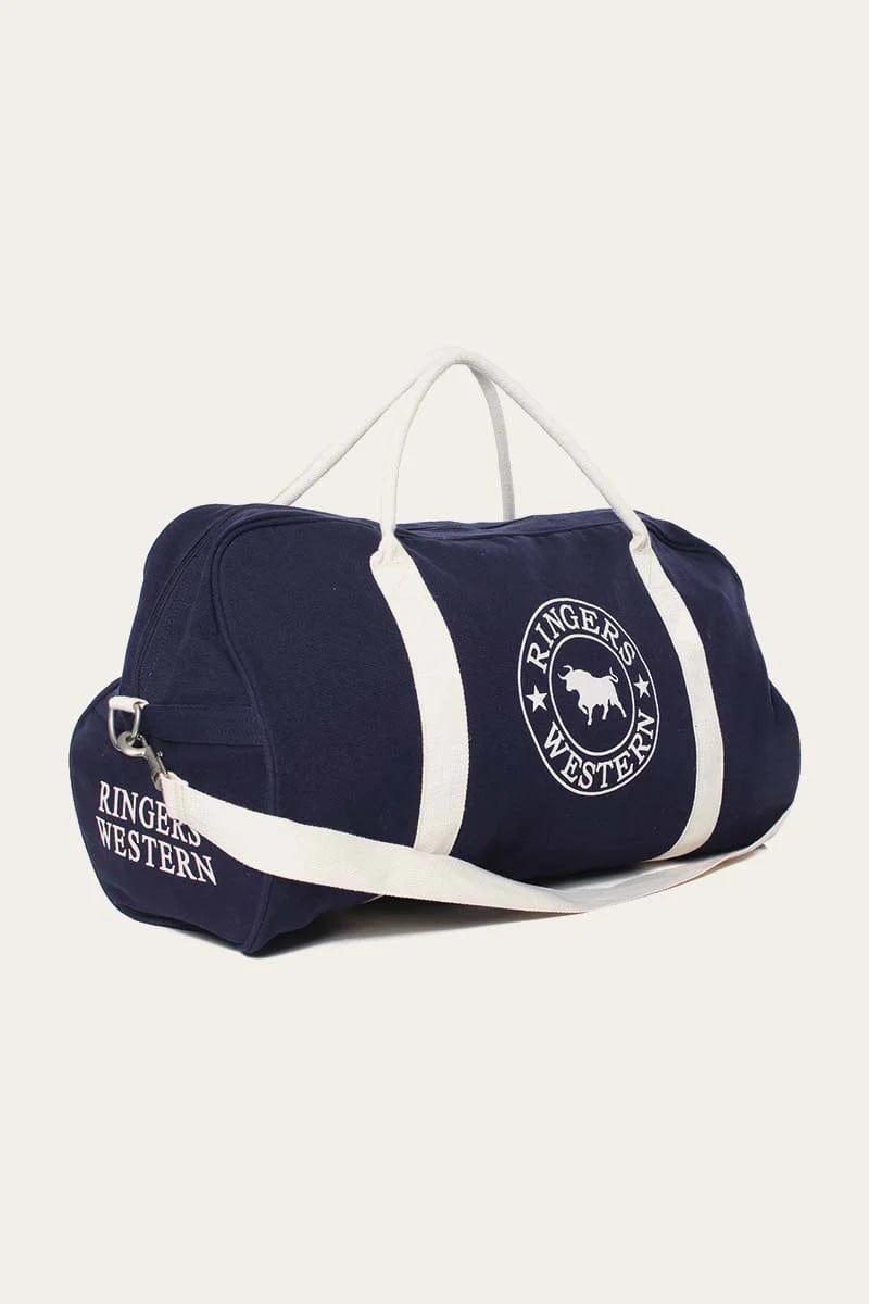 Ringers Western Gear Bags & Luggage Navy/Natural Ringers Western Duffle Bag Gundagai (419223004)