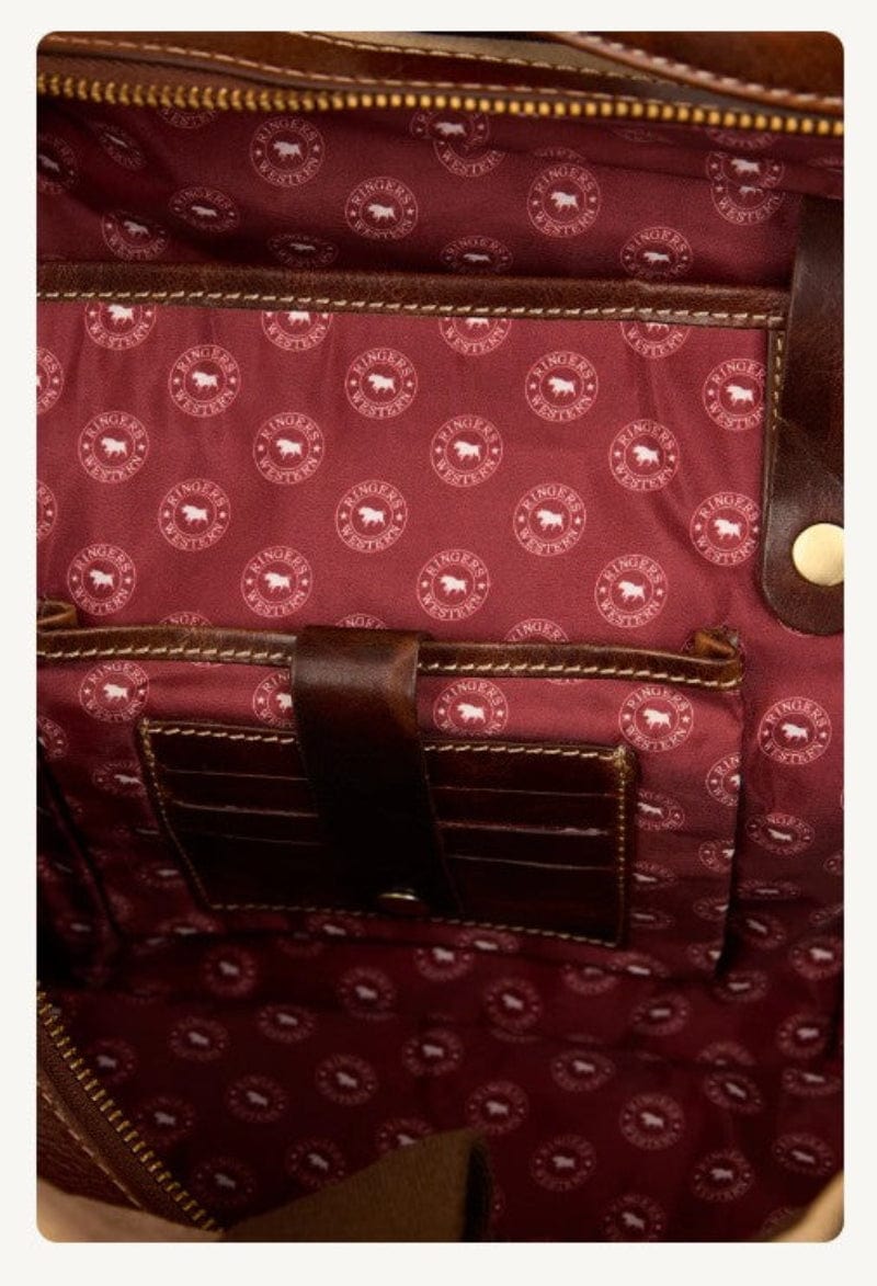 Ringers Western Gear Bags - Luggage Sand Ringers Western Duffle Bag Waxicanvas