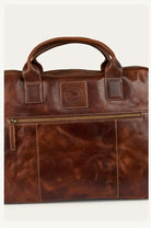 Ringers Western Gifts - Homewares Cognac Ringers Western Briefcase Toro