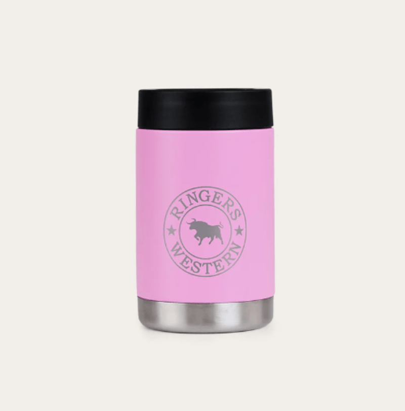 Ringers Western Gifts - Homewares Pastel Pink Ringers Western Escape Can Cooler (420224370)