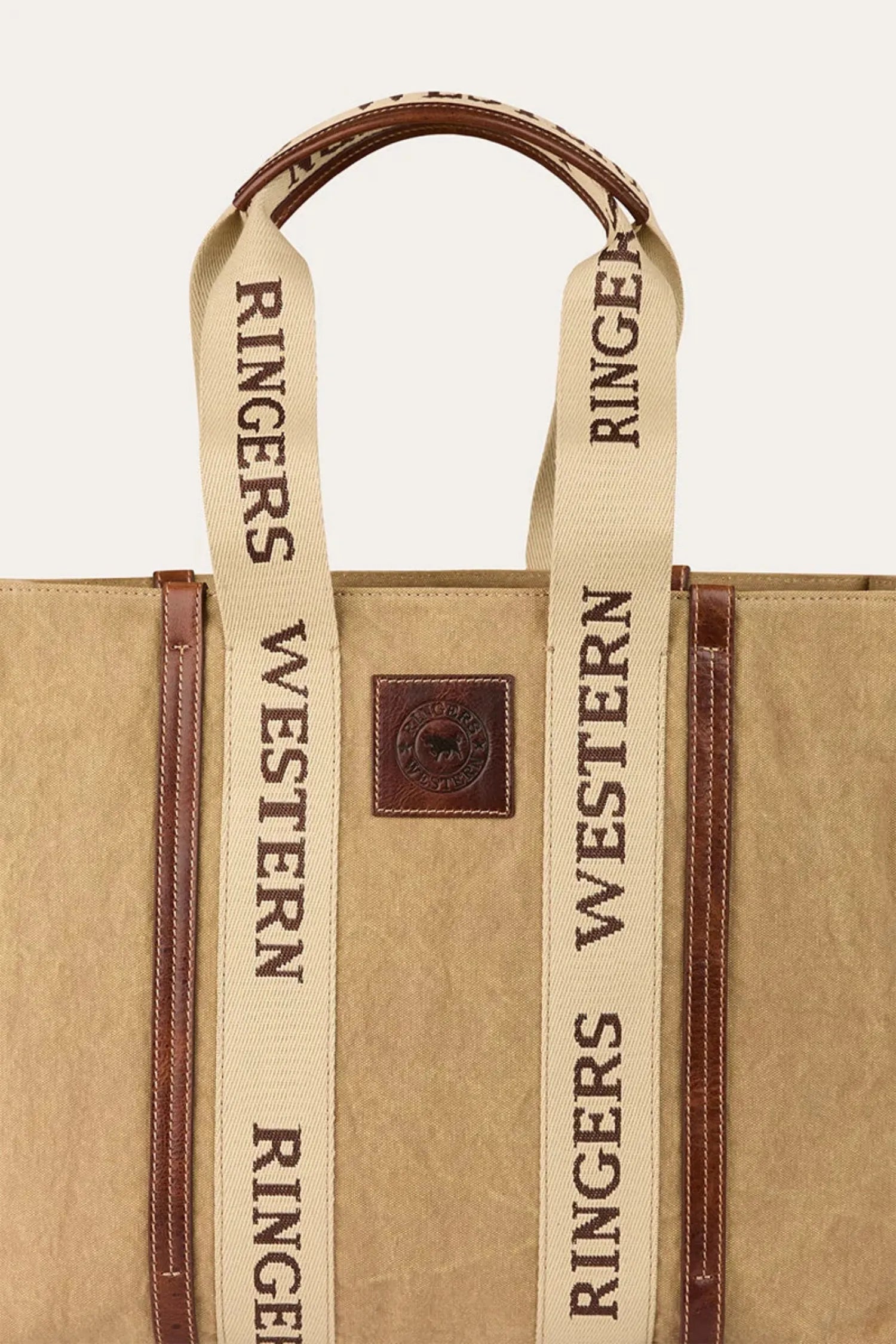 Ringers Western Handbags - Wallets Sand Ringers Western Tote Bag Waxicanvas Shopper