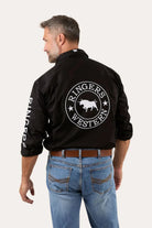 Ringers Western Mens Shirts S / Black Ringers Western Shirt Mens Hawkeye Full Button