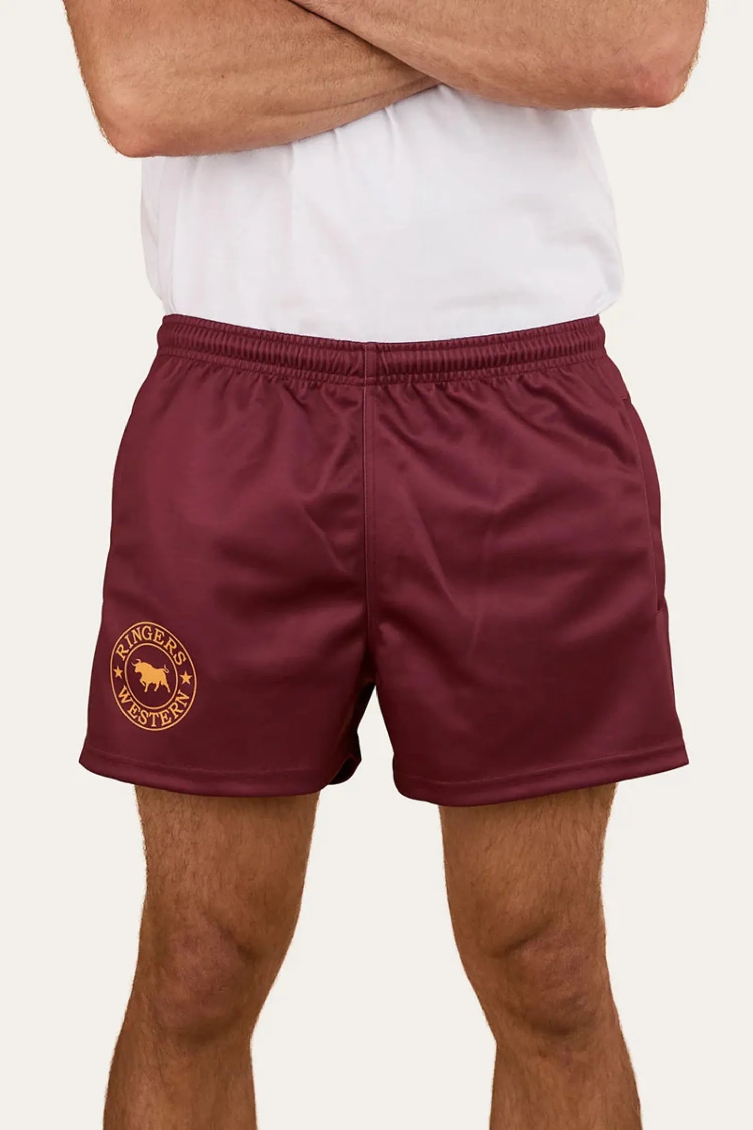 Ringers Western Mens Shorts M Ringers Western Shorts Mens Footy QLD