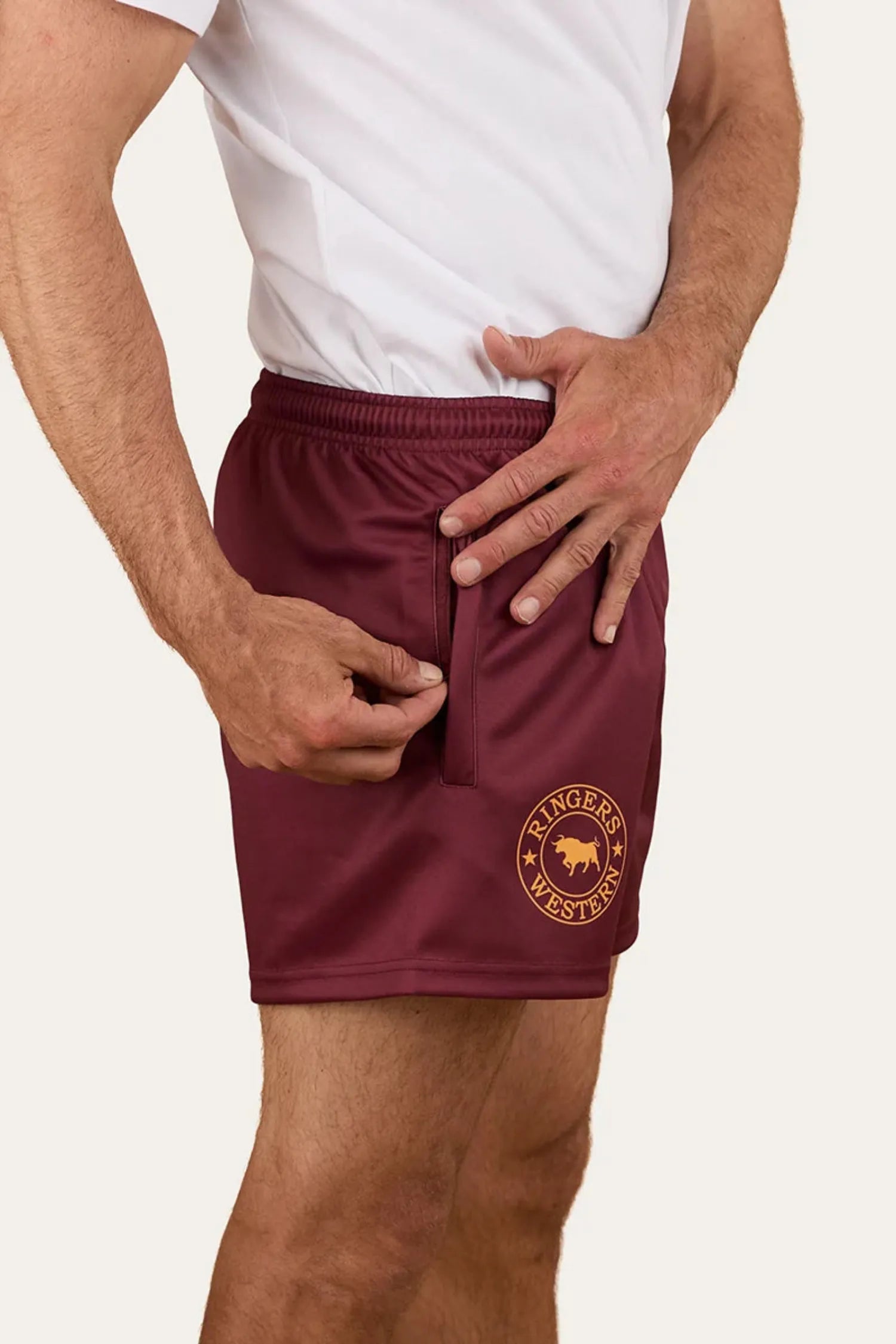 Ringers Western Mens Shorts Ringers Western Shorts Mens Footy QLD