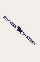 Ringers Western Stickers - Decals Navy Ringers Western Small Die Cut Sticker