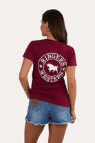 Ringers Western Womens Shirts Ringers Western Tee Womens Signature Bull Classic Fit