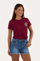 Ringers Western Womens Shirts Ringers Western Tee Womens Signature Bull Classic Fit