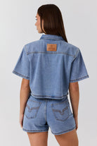 Ringers Western Womens Shirts Ringers Western Top Womens Iris Outback Denim