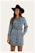 Ringers Western Womens Shorts, Skirts & Dresses 08 / Mid Wash Blue Ringers Western Dress Womens Korin Mini