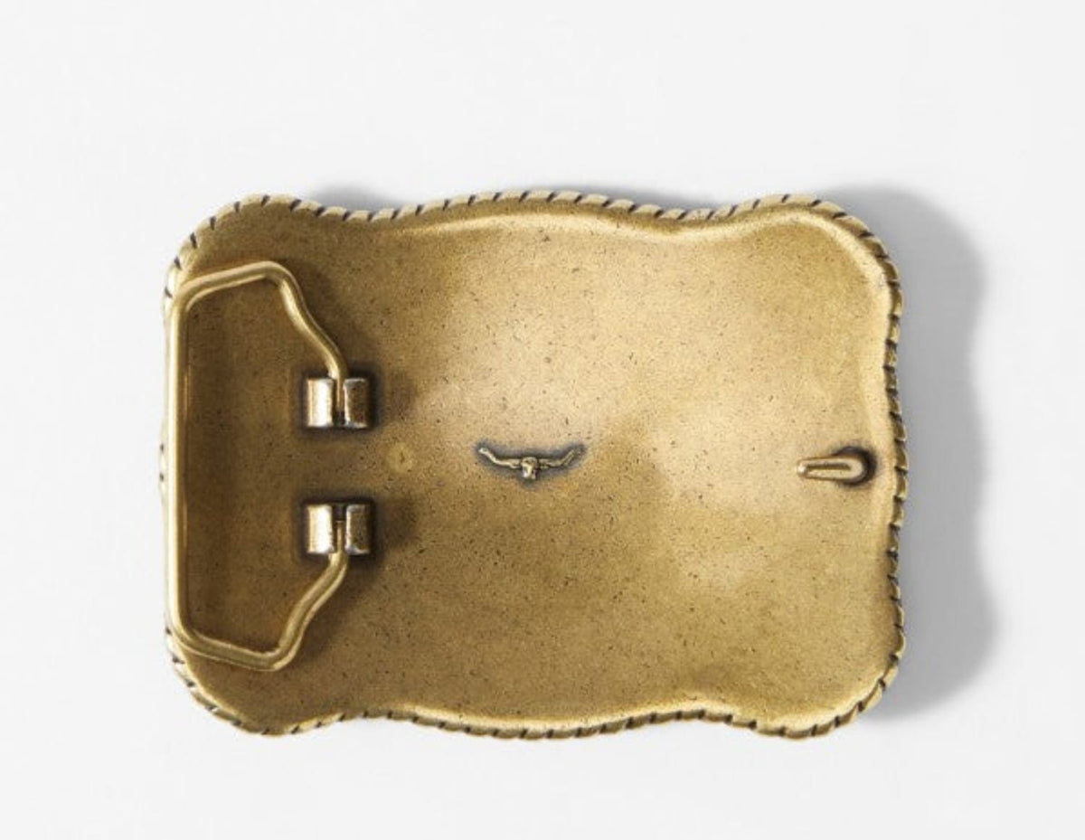 RM Williams Belt Accessories Antique Brass RM Williams Belt Buckle Cloud Buster Trophy