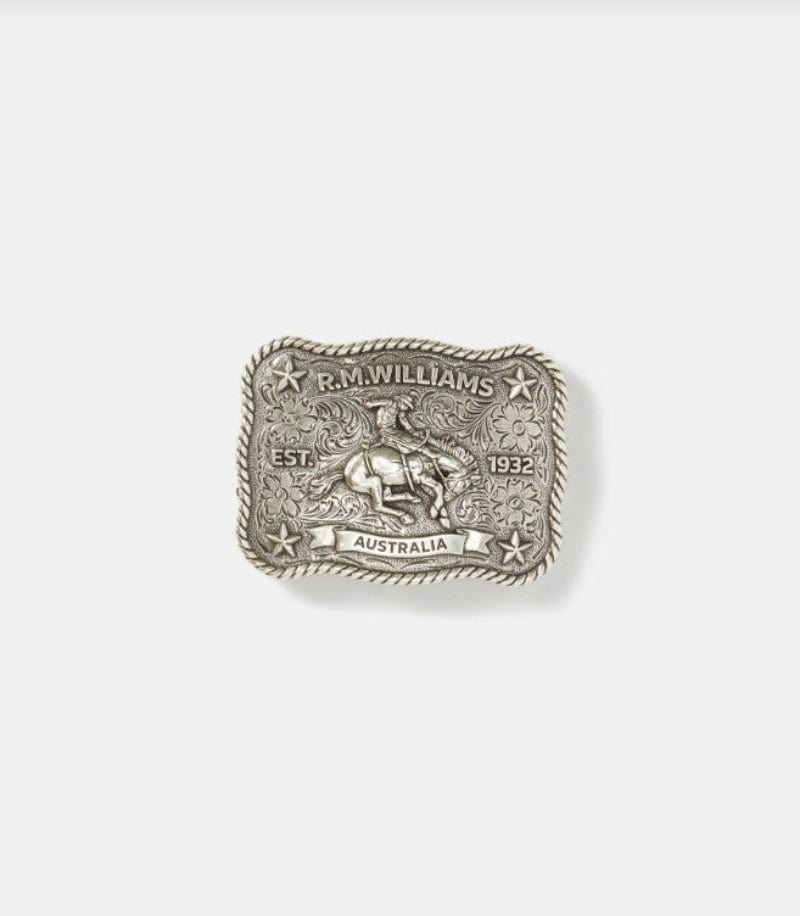 RM Williams Belt Accessories Antique Silver RM Williams Buckle Cloudbuster Trophy