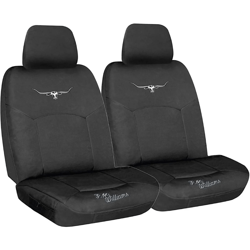 RM Williams Car Accessories RM Williams Seat Covers Canvas Size 30