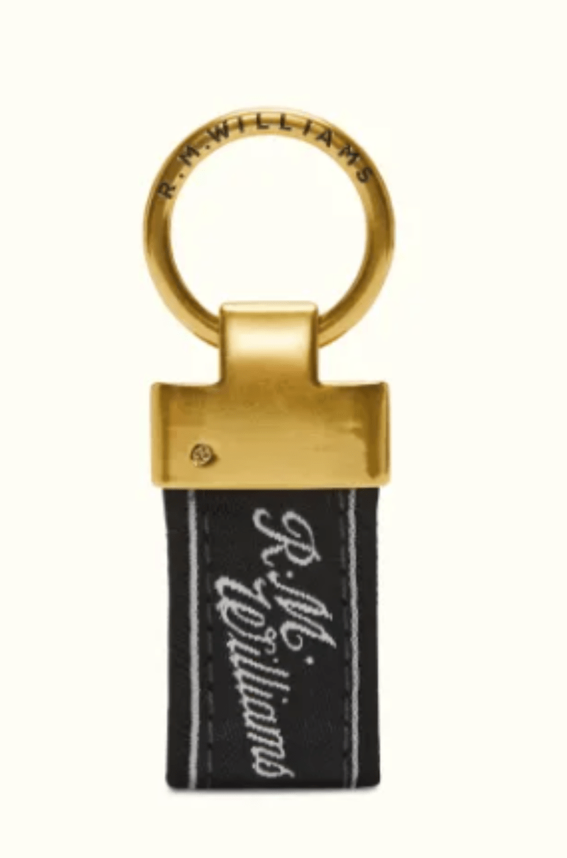 RM Williams Gifts & Homewares Black RM Williams Key Fob Clarendon